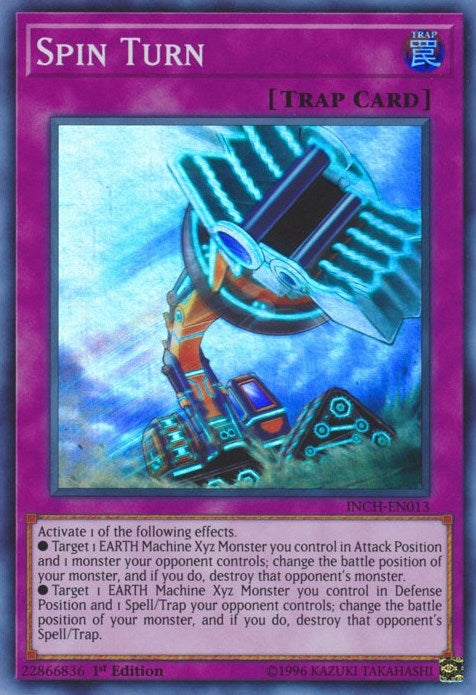 Image for Spin Turn (The Infinity Chasers) (INCH-EN013) - YuGiOh