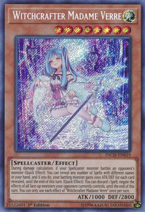 Image for Witchcrafter Madame Verre (The Infinity Chasers) (INCH-EN019) - YuGiOh