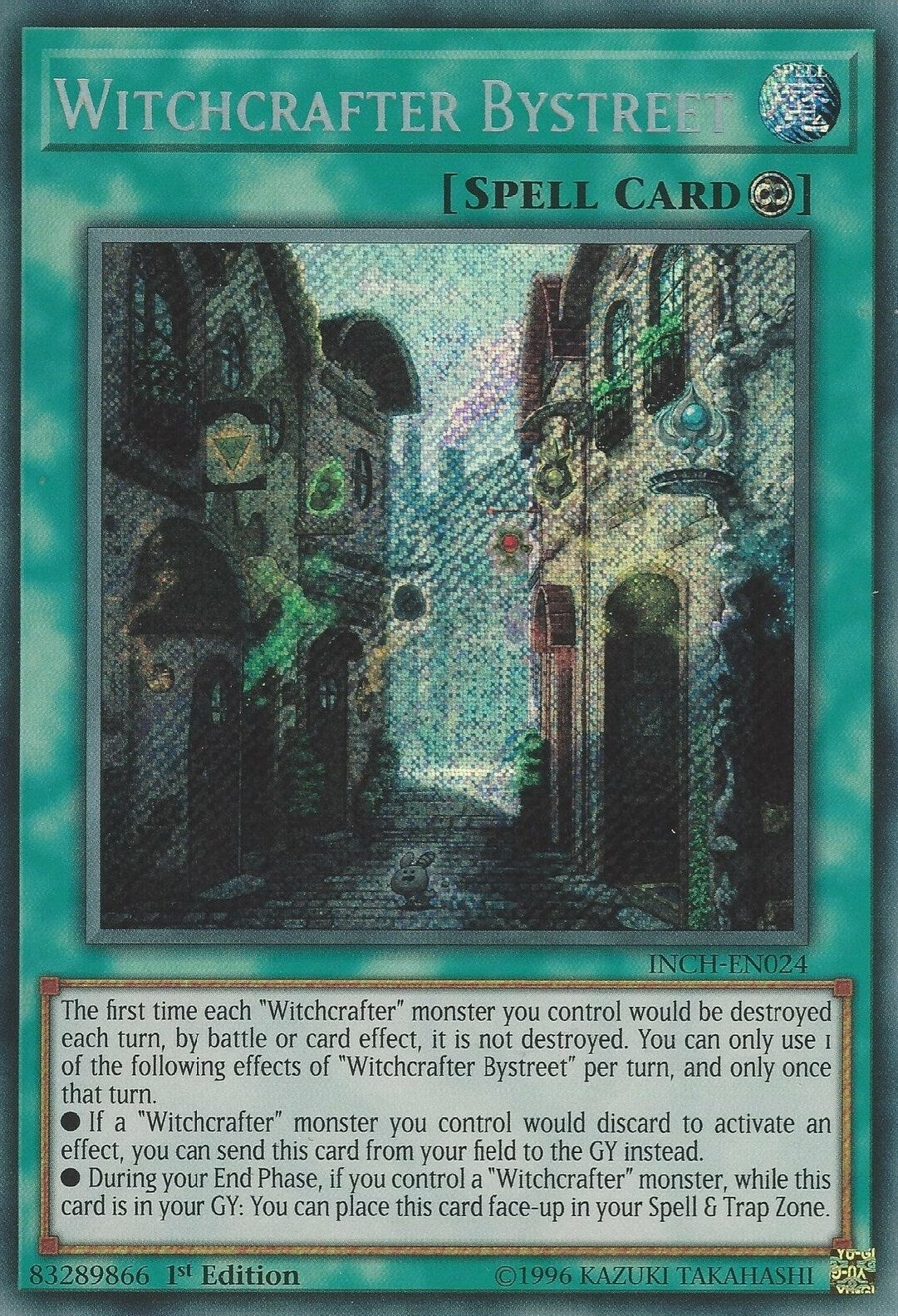 Image for Witchcrafter Bystreet (The Infinity Chasers) (INCH-EN024) - YuGiOh