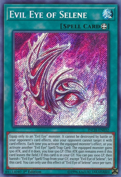 Image for Evil Eye of Selene (The Infinity Chasers) (INCH-EN032) - YuGiOh