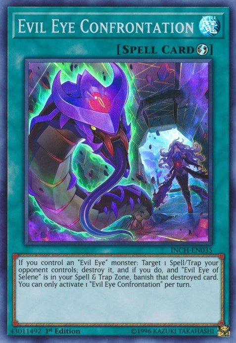 Image for Evil Eye Confrontation (The Infinity Chasers) (INCH-EN035) - YuGiOh