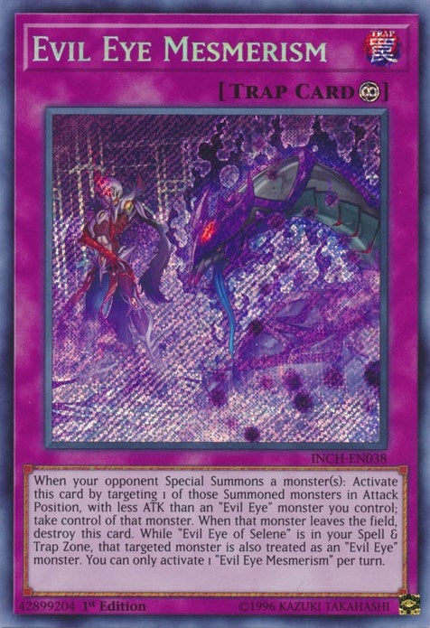 Image for Evil Eye Mesmerism (The Infinity Chasers) (INCH-EN038) - YuGiOh