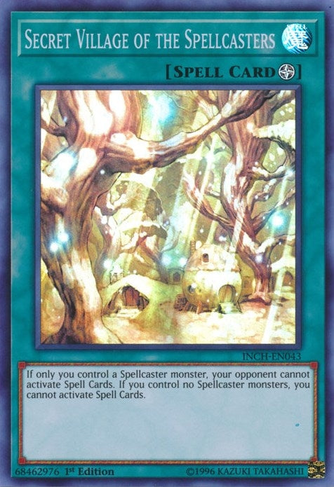 Image for Secret Village of the Spellcasters (The Infinity Chasers) (INCH-EN043) - YuGiOh