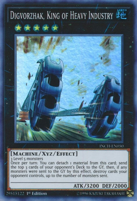 Image for Digvorzhak, King of Heavy Industry (The Infinity Chasers) (INCH-EN050) - YuGiOh
