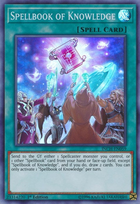 Image for Spellbook of Knowledge (The Infinity Chasers) (INCH-EN059) - YuGiOh