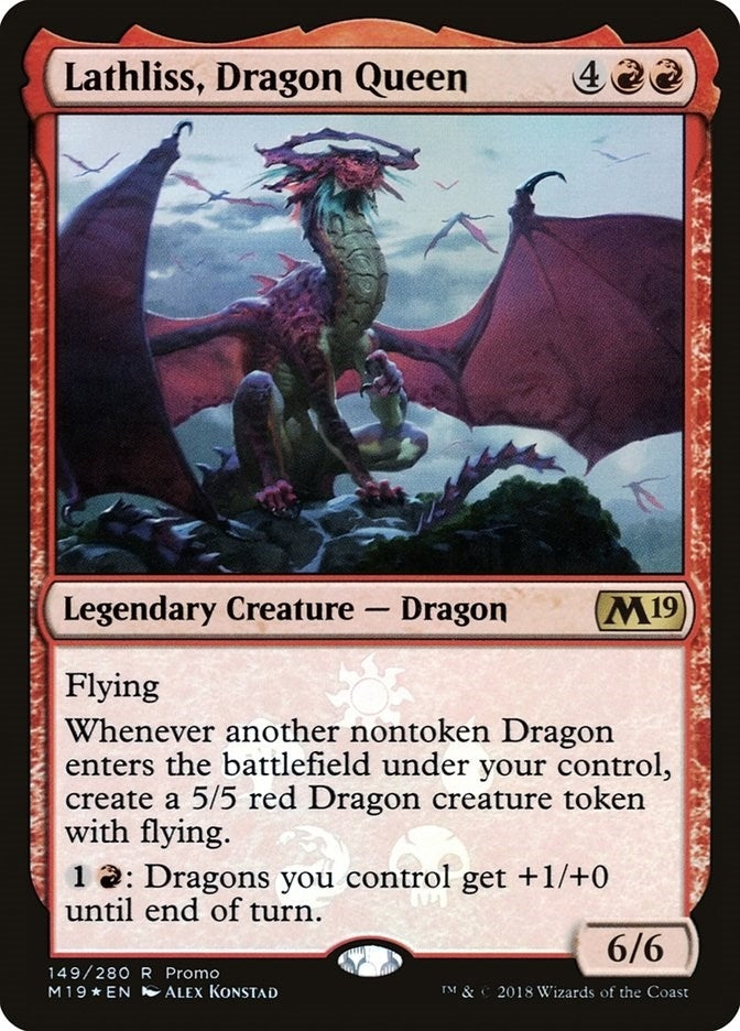 Image for Lathliss, Dragon Queen (Media Promos) (149) - Magic: The Gathering