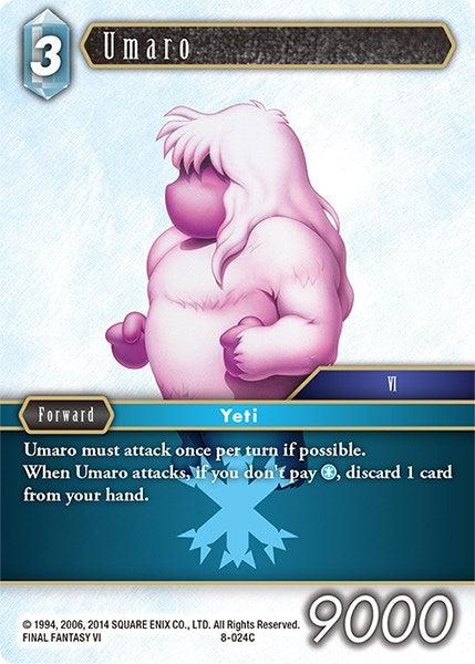 Image for Umaro (Opus VIII) (8-024C) - Final Fantasy TCG