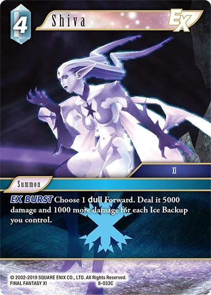Image for Shiva EX (Opus VIII) (8-033C) - Final Fantasy TCG