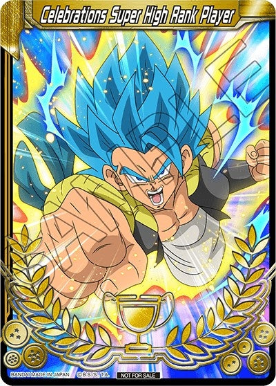 Image for Celebrations Super High Rank Player (Celebrations 2019 - Merit Card - Top 16) (Tournament Promotion Cards) - Dragon Ball Super: Masters