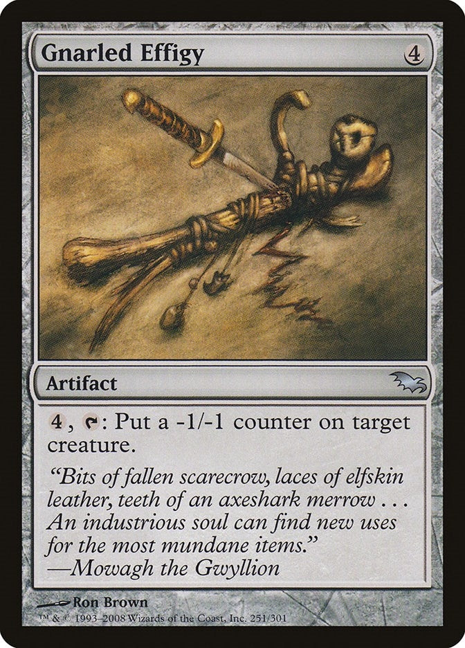 Image for Gnarled Effigy (Shadowmoor) (251) - Magic: The Gathering