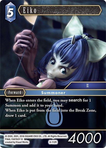 Image for Eiko (Opus VIII) (8-112R) - Final Fantasy TCG