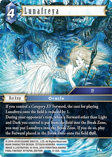 Image for Lunafreya (Opus VIII) (8-132L) - Final Fantasy TCG
