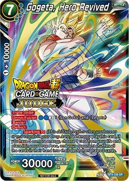Image for Gogeta, Hero Revived (Judge Promotion Cards) (BT5-038) - Dragon Ball Super: Masters