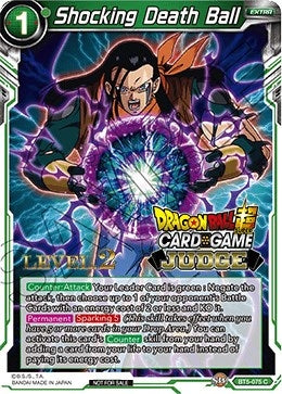 Image for Shocking Death Ball (Level 2) (Judge Promotion Cards) (BT5-075) - Dragon Ball Super: Masters