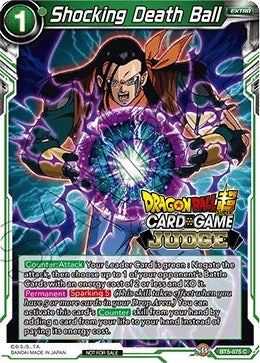 Image for Shocking Death Ball (Judge Promotion Cards) (BT5-075) - Dragon Ball Super: Masters