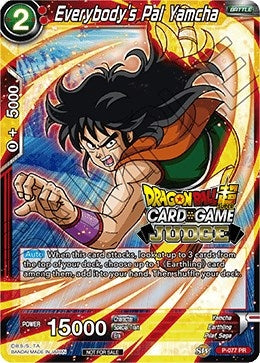 Image for Everybody's Pal Yamcha (Judge Promotion Cards) (P-077) - Dragon Ball Super: Masters