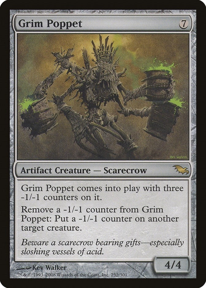 Image for Grim Poppet (Shadowmoor) (252) - Magic: The Gathering