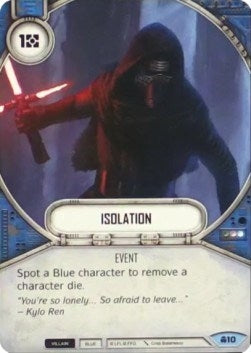 Image for Isolation (Convergence) (10) - Star Wars: Destiny
