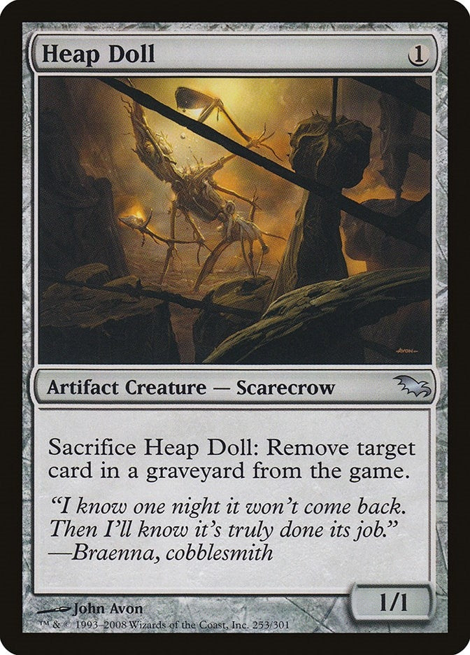 Image for Heap Doll (Shadowmoor) (253) - Magic: The Gathering