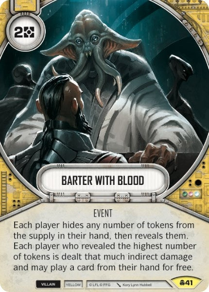 Image for Barter With Blood (Convergence) (41) - Star Wars: Destiny
