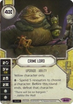 Image for Crime Lord (Convergence) (49) - Star Wars: Destiny