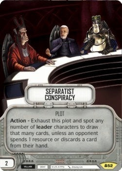 Image for Separatist Conspiracy (Convergence) (52) - Star Wars: Destiny