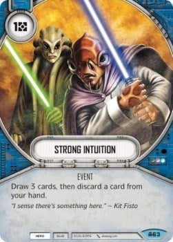Image for Strong Intuition (Convergence) (63) - Star Wars: Destiny