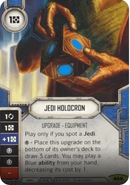 Image for Jedi Holocron (Card Only) (Convergence) (68) - Star Wars: Destiny