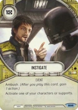 Image for Instigate (Convergence) (96) - Star Wars: Destiny