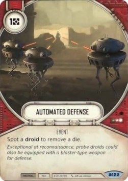 Image for Automated Defense (Convergence) (122) - Star Wars: Destiny