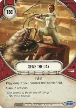 Image for Seize the Day (Convergence) (130) - Star Wars: Destiny
