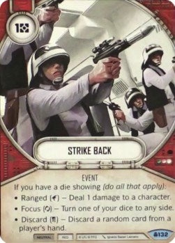 Image for Strike Back (Convergence) (132) - Star Wars: Destiny