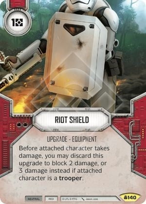 Image for Riot Shield (Convergence) (140) - Star Wars: Destiny