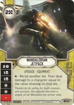 Image for Mandalorian Jetpack (Card Only) (Convergence) (157) - Star Wars: Destiny