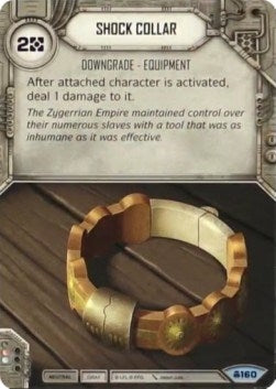 Image for Shock Collar (Convergence) (160) - Star Wars: Destiny