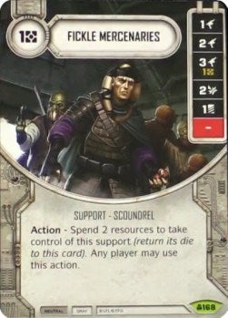 Image for Fickle Mercenaries (Convergence) (168) - Star Wars: Destiny