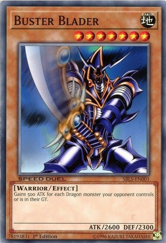 Image for Buster Blader (Speed Duel: Arena of Lost Souls) (SBLS-EN001) - YuGiOh