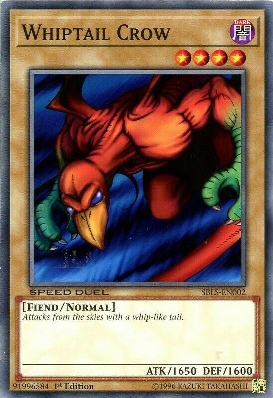 Image for Whiptail Crow (Speed Duel: Arena of Lost Souls) (SBLS-EN002) - YuGiOh