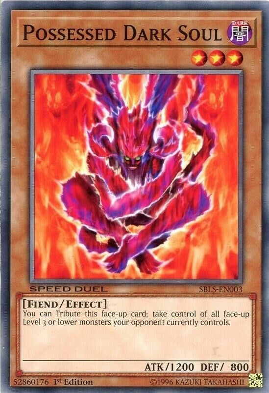 Image for Possessed Dark Soul (Speed Duel: Arena of Lost Souls) (SBLS-EN003) - YuGiOh