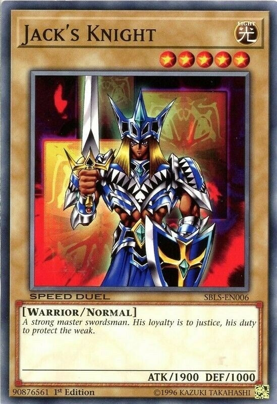 Image for Jack's Knight (Speed Duel: Arena of Lost Souls) (SBLS-EN006) - YuGiOh