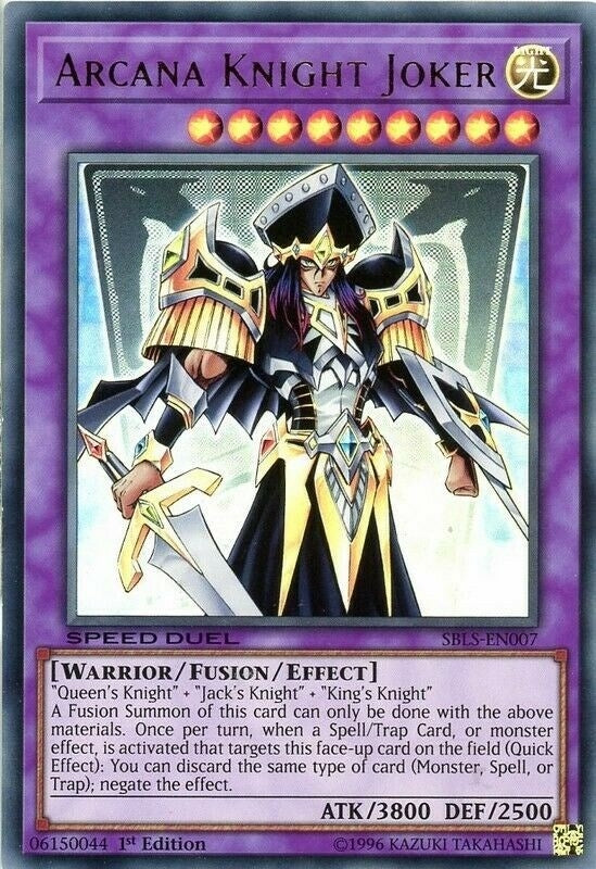 Image for Arcana Knight Joker (Speed Duel: Arena of Lost Souls) (SBLS-EN007) - YuGiOh