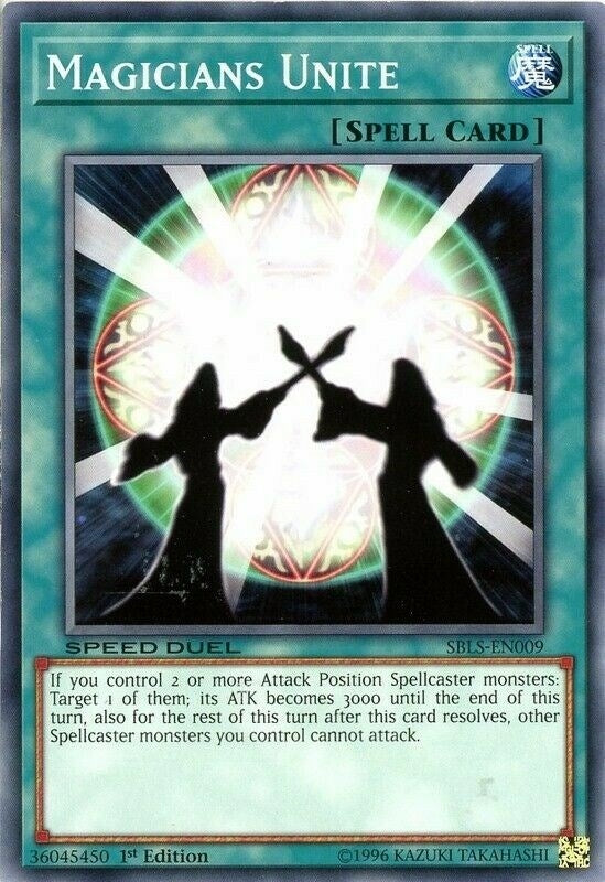 Image for Magicians Unite (Speed Duel: Arena of Lost Souls) (SBLS-EN009) - YuGiOh