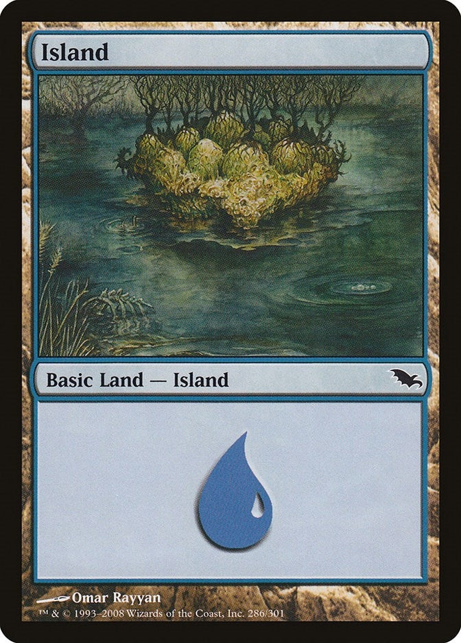Image for Island (286) (Shadowmoor) (286) - Magic: The Gathering
