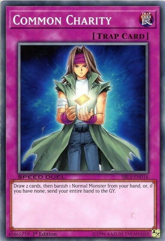 Image for Common Charity (Speed Duel: Arena of Lost Souls) (SBLS-EN016) - YuGiOh