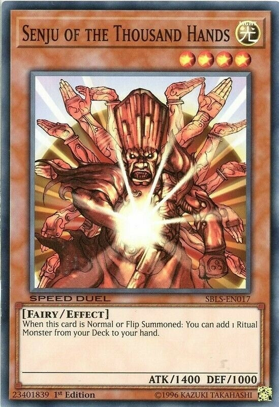 Image for Senju of the Thousand Hands (Speed Duel: Arena of Lost Souls) (SBLS-EN017) - YuGiOh
