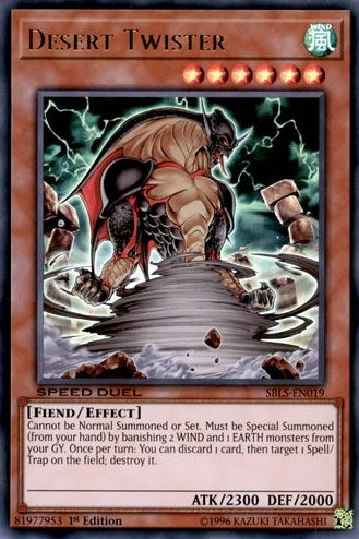 Image for Desert Twister (Speed Duel: Arena of Lost Souls) (SBLS-EN019) - YuGiOh