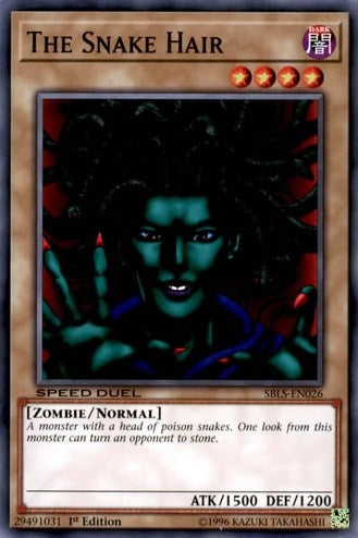 Image for The Snake Hair (Speed Duel: Arena of Lost Souls) (SBLS-EN026) - YuGiOh