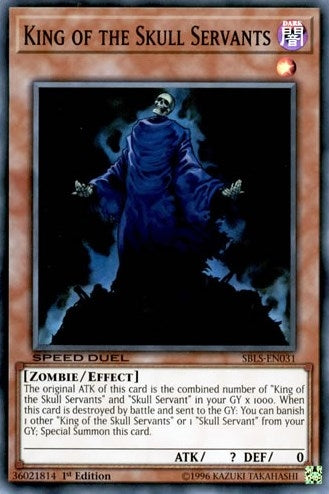 Image for King of the Skull Servants (Speed Duel: Arena of Lost Souls) (SBLS-EN031) - YuGiOh
