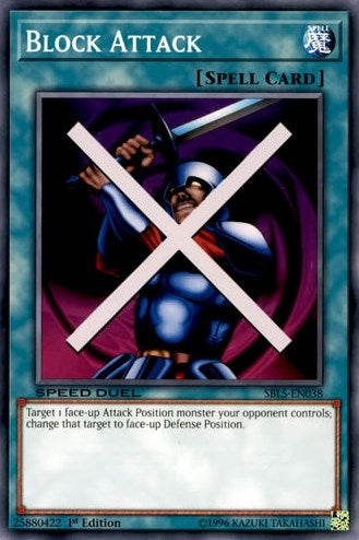 Image for Block Attack (Speed Duel: Arena of Lost Souls) (SBLS-EN038) - YuGiOh