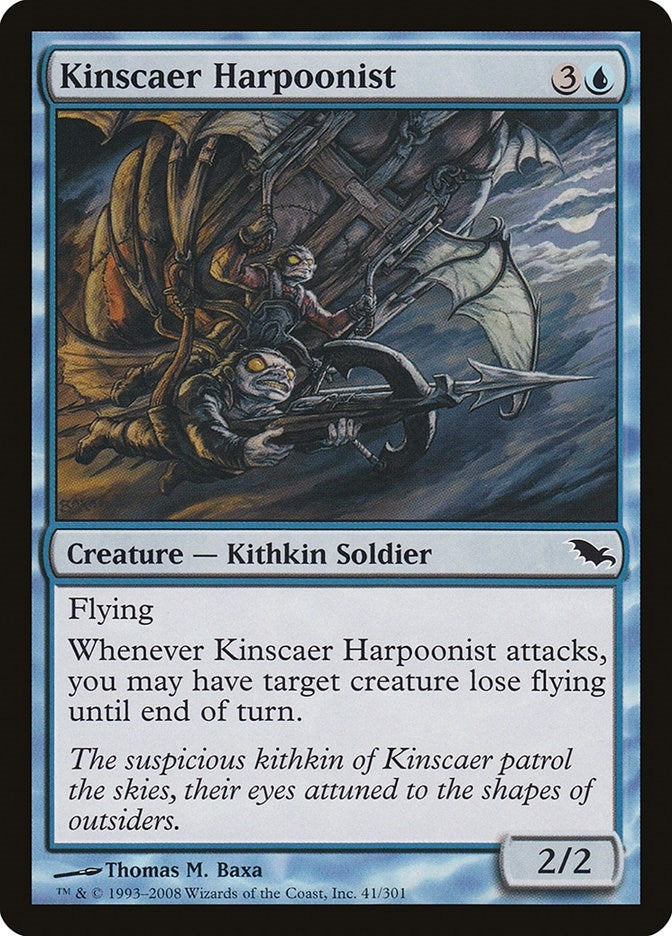 Image for Kinscaer Harpoonist (Shadowmoor) (41) - Magic: The Gathering
